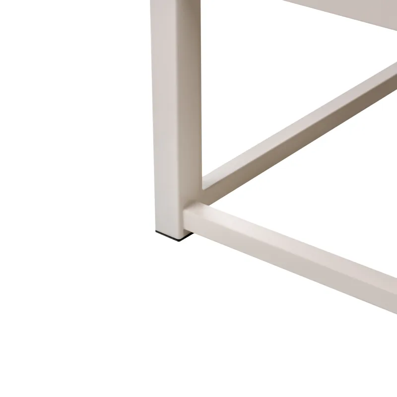 Dobbeltseng Viry 160x200 - Lys beige - Møbler - Senge - Sengeramme & sengestel