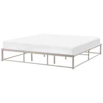 Dobbeltseng Viry 180x200 - Lys beige - Møbler - Senge - Sengeramme & sengestel