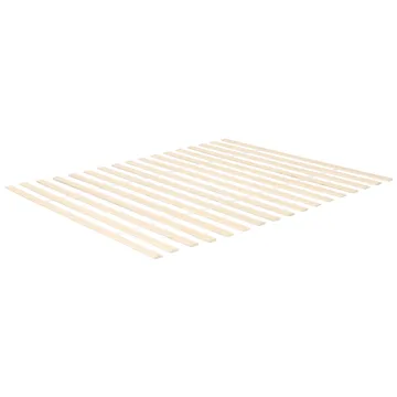 Dobbeltseng Wizernes 160x200 - Lysebrun - Møbler - Senge - Sengeramme & sengestel