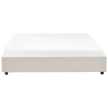 Dobbeltseng Prades 180x200 cm - Lys beige - Møbler - Senge - Sengeramme & sengestel