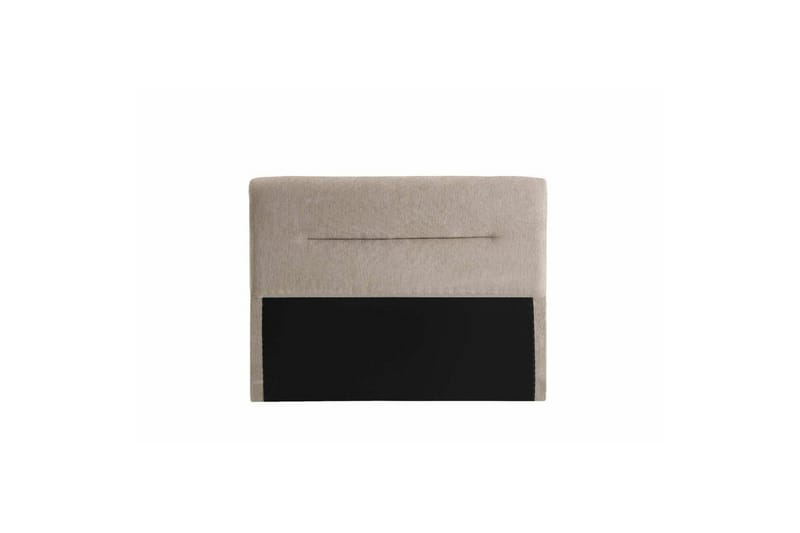 Dobbeltsengsbase & Hovedgærde Mijara Lysebrun - 160 x 38 x 200 cm - Møbler - Senge - Dobbeltsenge