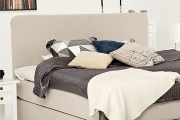 Dolly kontinentalseng 160x200 cm - Beige - Møbler - Senge - Kontinentalsenge
