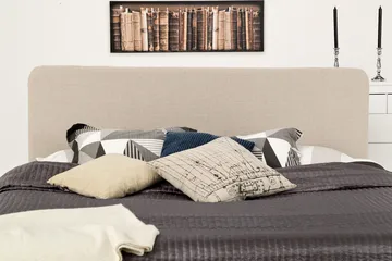 Dolly kontinentalseng 160x200 cm - Beige - Møbler - Senge - Kontinentalsenge