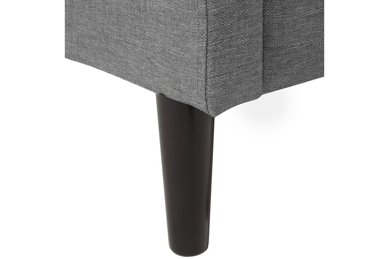 Donario Sengeramme 180x200 cm - Gr�å/Mørkt træ - Møbler - Senge - Sengeramme & sengestel