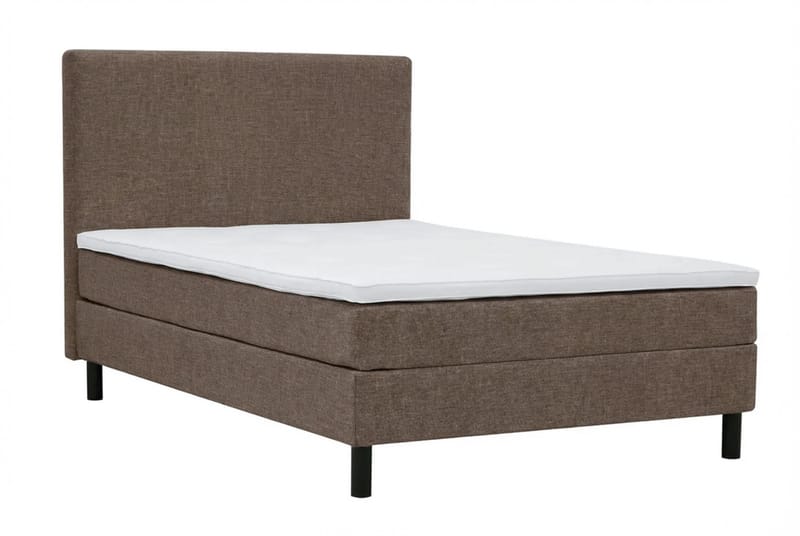 Dream komplet sengepakke 120x200 cm glat - Brun - Møbler - Senge - Kontinentalsenge