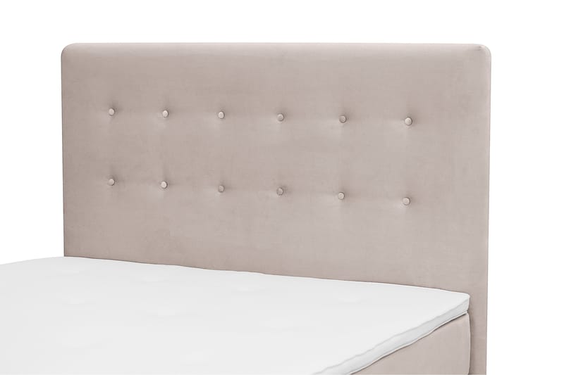 Dream Komplet Sengepakke 120x200 cm Knapper - Beige - Møbler - Senge - Komplet sengepakke