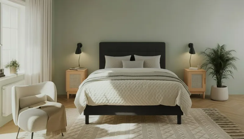 Dream Komplet Sengepakke 120x200 cm - Sort - Møbler - Senge - Kontinentalsenge