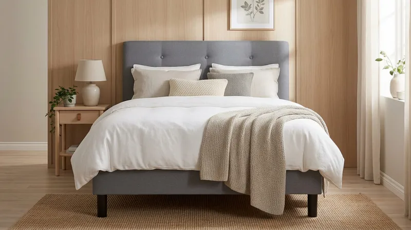 Dream Komplet Sengepakke 140x200 cm - Grå - Møbler - Senge - Kontinentalsenge