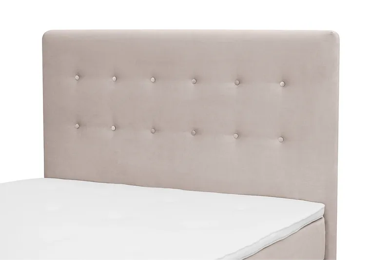 Dream Komplet Sengepakke 140x200 cm Knapper - Beige - Møbler - Senge - Kontinentalsenge