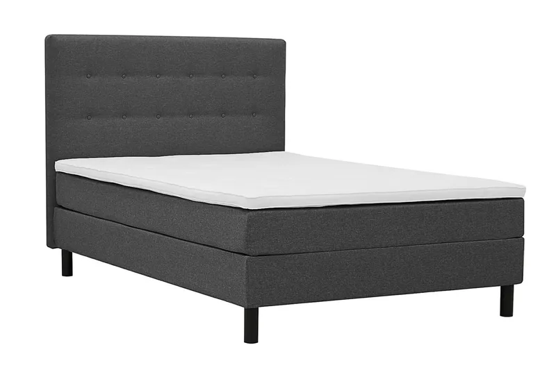 Dream Komplet Sengepakke 140x200 cm - Mørkegrå - Møbler - Senge - Kontinentalsenge