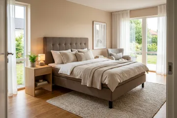 Dream komplet sengepakke 150x200 cm knapper - Brun - Møbler - Senge - Komplet sengepakke