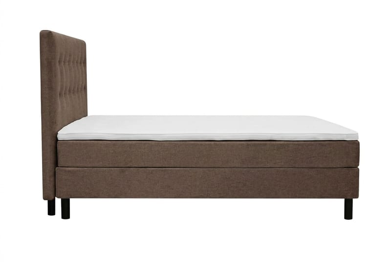 Dream Komplet Sengepakke 150x200 cm Knapper - Brun - Møbler - Senge - Kontinentalsenge