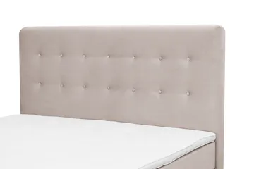 Dream Komplet sengepakke 160x200 cm Knapper - Beige - Møbler - Senge - Kontinentalsenge