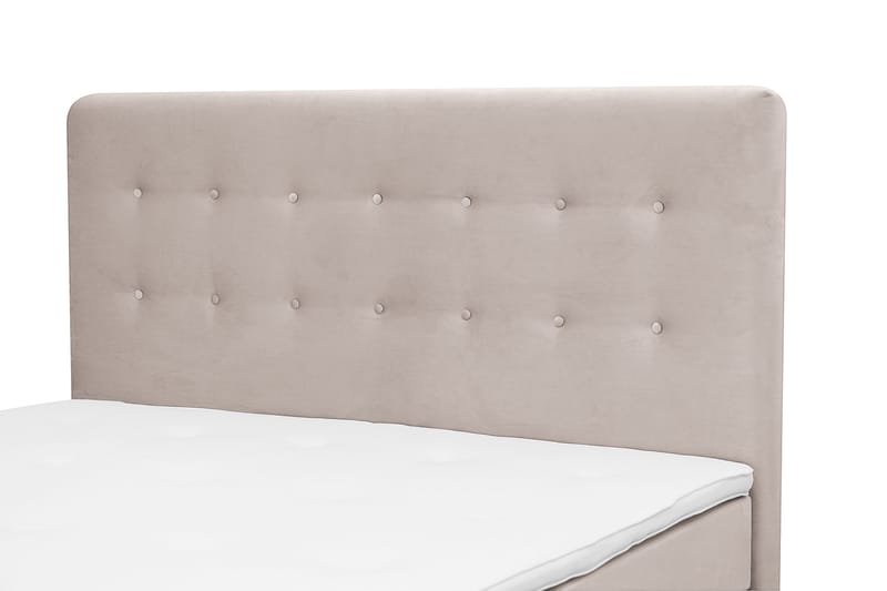 Dream Komplet Sengepakke 160x200 cm Knapper - Beige - Møbler - Senge - Kontinentalsenge