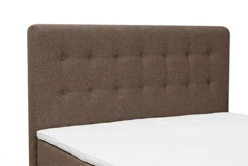 Dream komplet sengepakke 160x200 cm knapper - Brun - Møbler - Senge - Komplet sengepakke