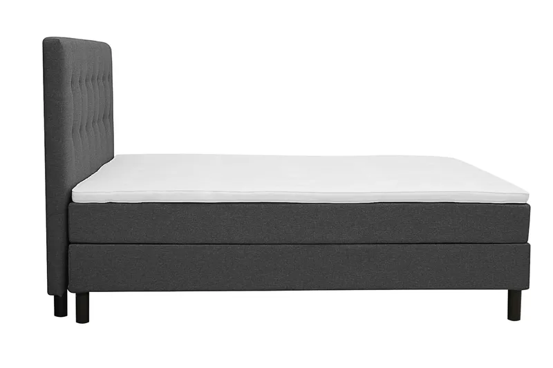 Dream Komplet Sengepakke 160x200 cm - Mørkegrå - Møbler - Senge - Kontinentalsenge