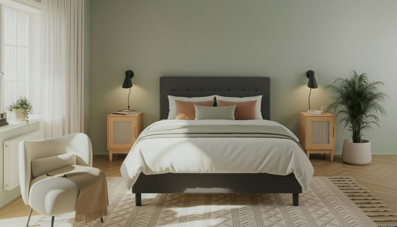 Dream Komplet Sengepakke 160x200 cm - Mørkegrå - Møbler - Senge - Kontinentalsenge