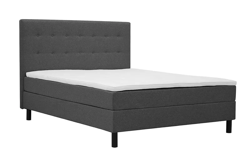 Dream Komplet Sengepakke 160x200 cm - Mørkegrå - Møbler - Senge - Kontinentalsenge