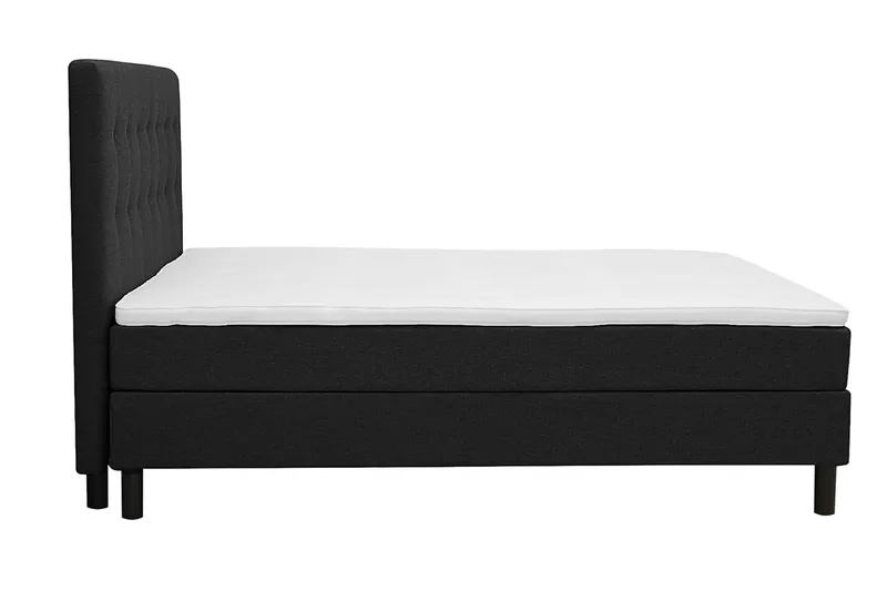 Dream Komplet Sengepakke 160x200 cm - Sort - Møbler - Senge - Kontinentalsenge
