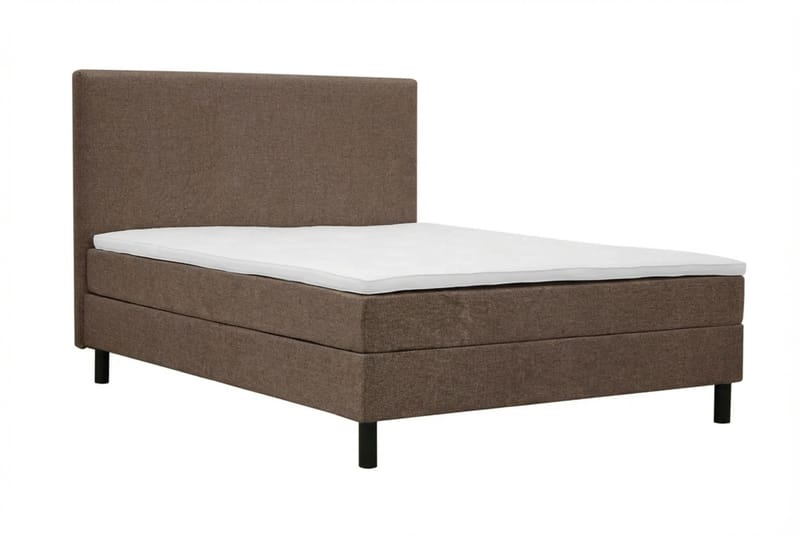 Dream komplet sengepakke 180x200 cm glat - Brun - Møbler - Senge - Kontinentalsenge