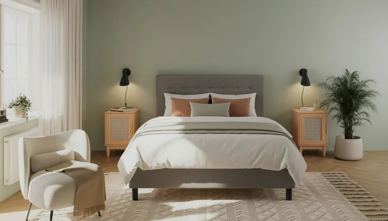 Dream Komplet Sengesæt 180x200 cm Aftageligt Betræk - Grå - Møbler - Senge - Kontinentalsenge