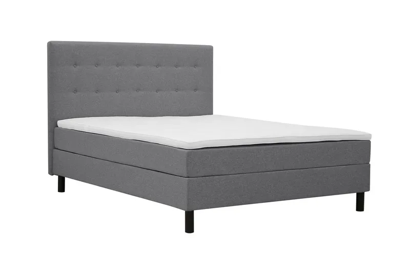 Dream Komplet Sengesæt 180x200 cm Aftageligt Betræk - Grå - Møbler - Senge - Kontinentalsenge