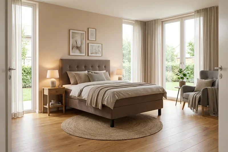 Dream Kontinentalseng 120x200 cm - Brun - Møbler - Senge - Kontinentalsenge