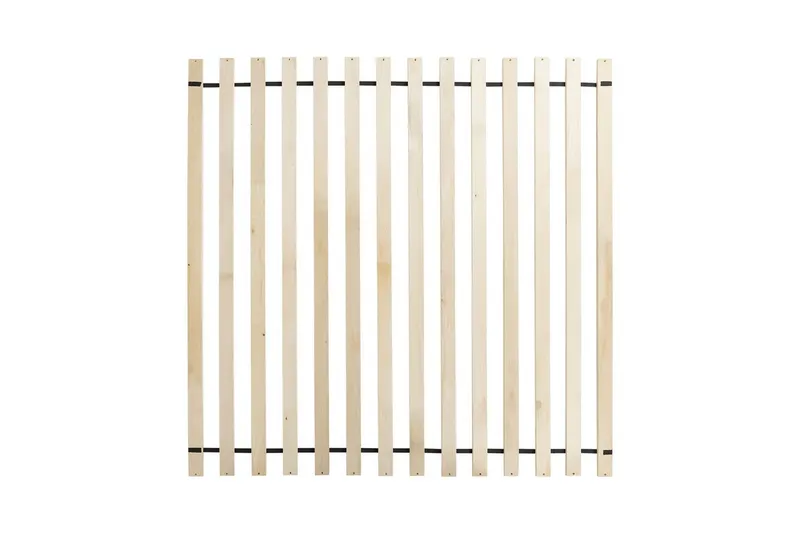 Dubbelsäng Beliani Boussicourt med lamellram 140x200 cm 180x200 - Møbler - Senge - Dobbeltsenge