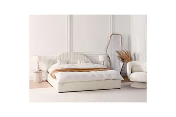 Dubbelsäng Beliani Chadenet med förvaring 140x200 cm 180x200 - Møbler - Senge - Seng med opbevaring
