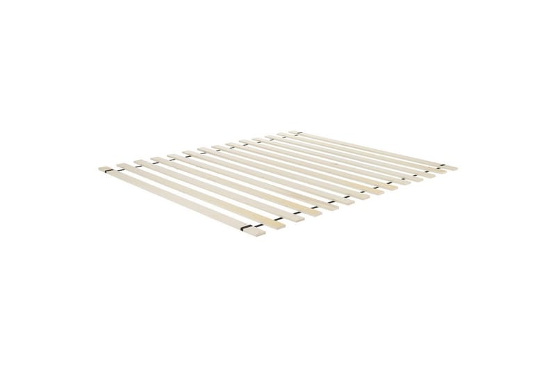 Dubbelsäng Beliani Roisel med lamellram 160x200, Bouclé Beige 180x200 VALUE_MISSING_1 - Møbler - Senge - Sengeramme & sengestel