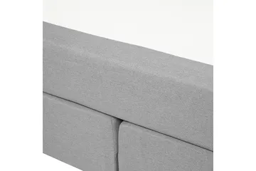 Dulcina Sengeramme 160x200 cm - Grå - Møbler - Senge - Kontinentalsenge