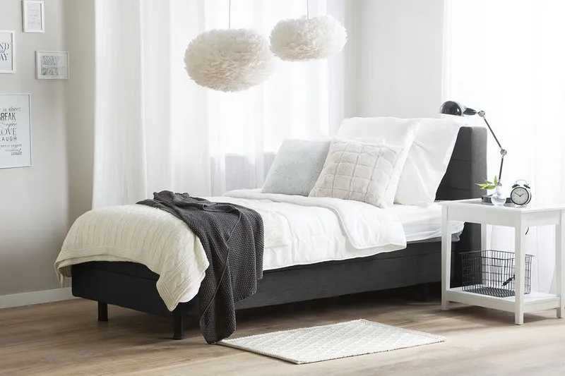 Kabbebo Elevationsseng 80x200 cm - Grå - Møbler - Senge - Elevationsseng