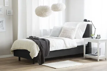Kabbebo Elevationsseng 80x200 cm - Grå - Møbler - Senge - Elevationsseng