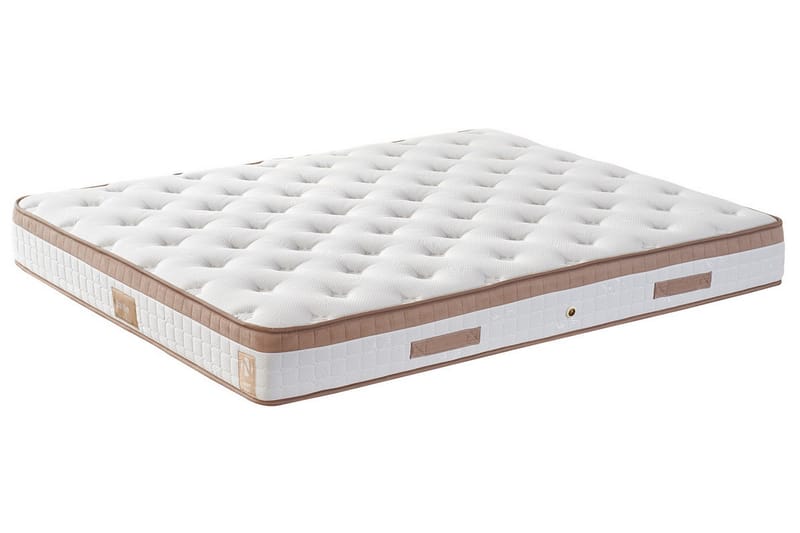 Latrona Kontinentalseng Dobbelt 180x200 cm - Lysebrun - Møbler - Senge - Kontinentalsenge