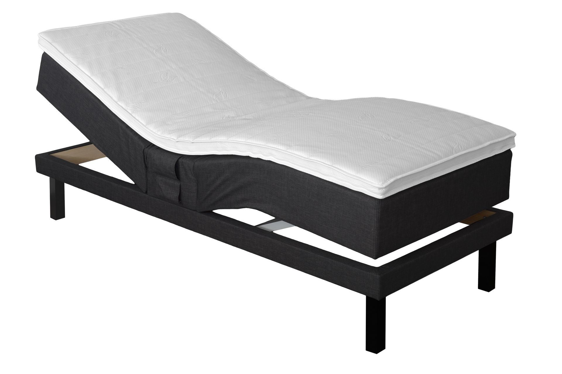 Select Justerbar Seng 90x200 cm - Sort - Møbler - Senge - Elevationsseng
