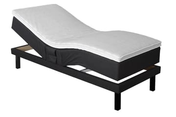 Select Justerbar Seng 90x200 cm - Sort - Møbler - Senge - Elevationsseng