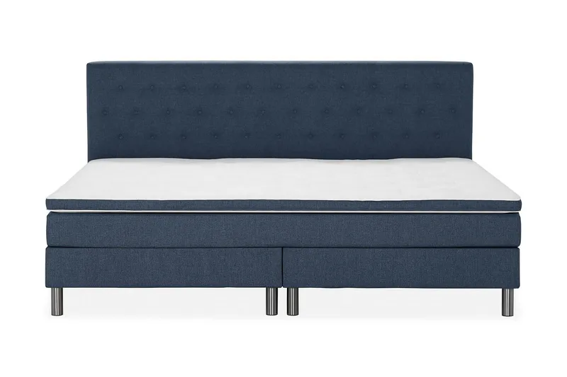 Ella Familieseng Sengepakke 240x200  cm - (+Flere valg) Mørkeblå - Møbler - Senge - Komplet sengepakke