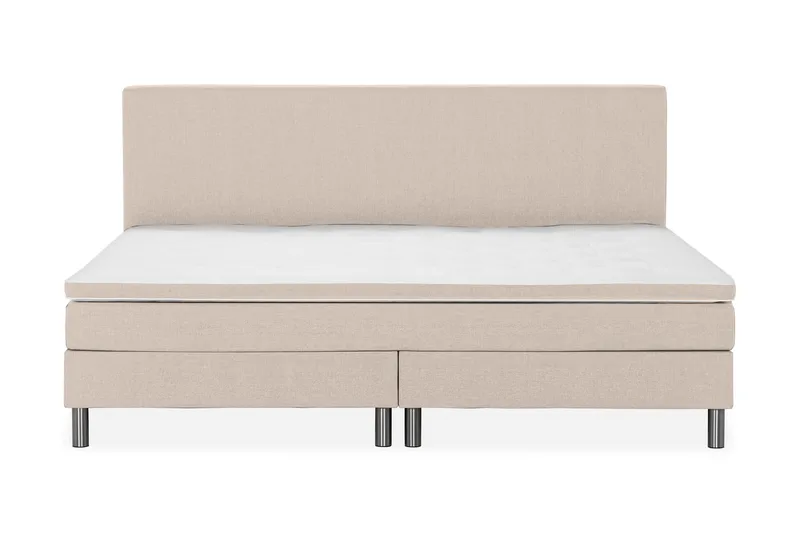 Ella Familieseng Sengepakke 240x210  cm - (+Flere valg) Beige - Møbler - Senge - Komplet sengepakke