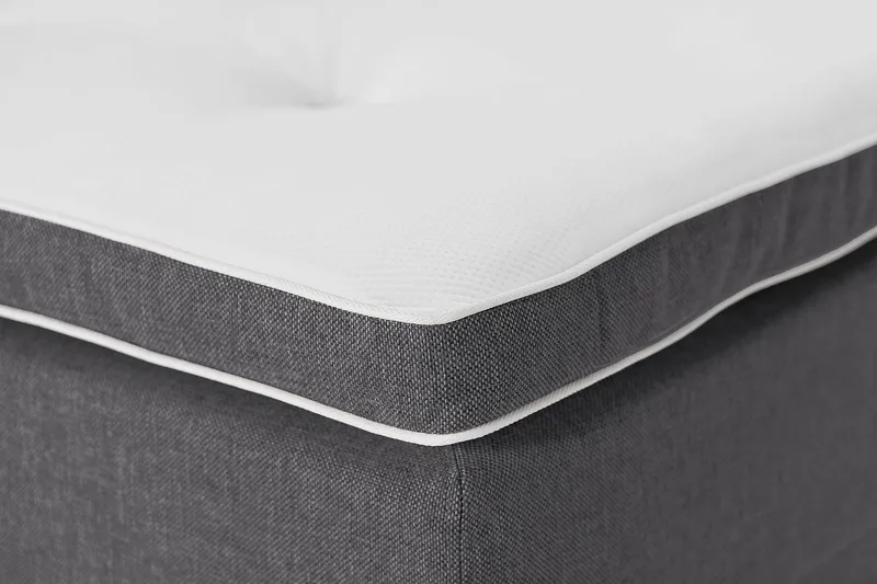 Ella Familieseng Sengepakke 280x200  cm - (+Flere valg) Mørkgrå - Møbler - Senge - Komplet sengepakke