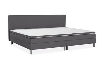Ella Familieseng Sengepakke 280x200  cm - (+Flere valg) Mørkgrå - Møbler - Senge - Komplet sengepakke