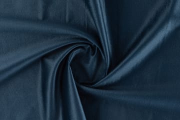 Ella Sengepakke 160x200 cm Dyb-syet hovedgavl - Mørkeblå / velour - Møbler - Senge - Komplet sengepakke