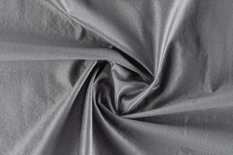 Ella Sengepakke 180x200 cm Ternet Gavl - Lys grå / velour - Møbler - Senge - Komplet sengepakke