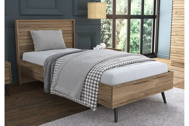 Elspet Sengestel 169x205 cm, Brun