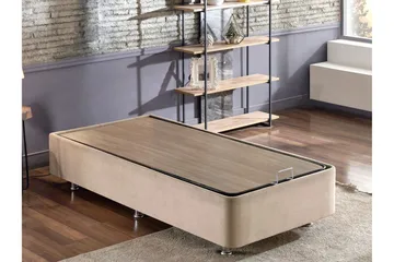 Endulanie Sengeramme 100x200 cm - Lysebrun - Møbler - Senge - Sengeramme & sengestel