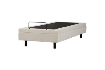 Enkelsäng Beliani Duke II Ljusbeige, 90x200 cm Beige - Møbler - Senge - Enkeltsenge