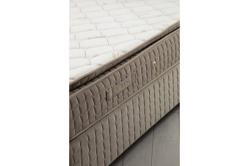 Enkeltmadras, base og hovedgærde Sudamal Sæt Brun - 90 x 114 x 190 cm - Møbler - Senge - Komplet sengepakke