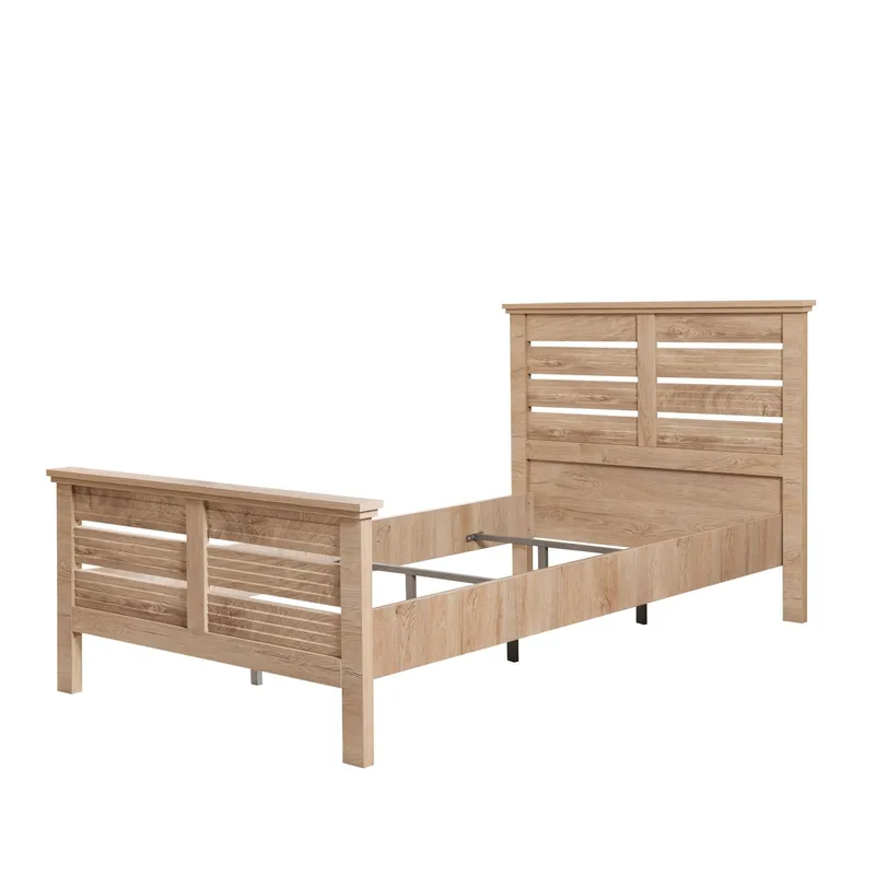 Enkeltmandssengestel Homitis Polo (124 x 104 x 212 cm) brun, undefined