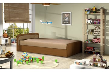 Bohi Rammeseng 80x190 cm - Beige - Møbler - Senge - Sengeramme & sengestel