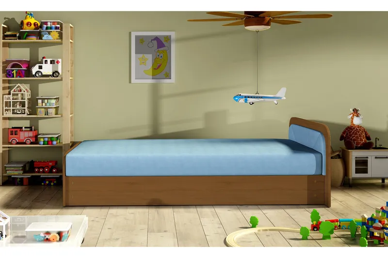 Bohi Rammeseng 80x190 cm, Blå