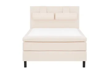 Lucky Kontinentalseng 120x200 Memorymadras - Beige - Møbler - Senge - Enkeltsenge